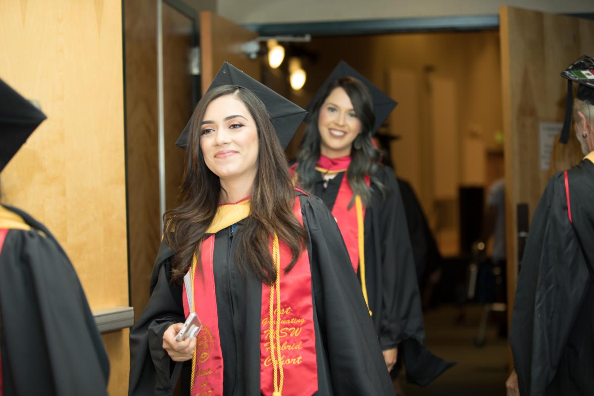Stan State MSW Hooding Ceremony California State University Stanislaus